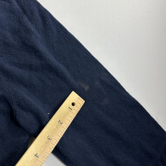 Abercrombie Fitch Mens Soft AF Sweater Size Large Blue Cashmere Blend Preppy - Picture 10 of 10